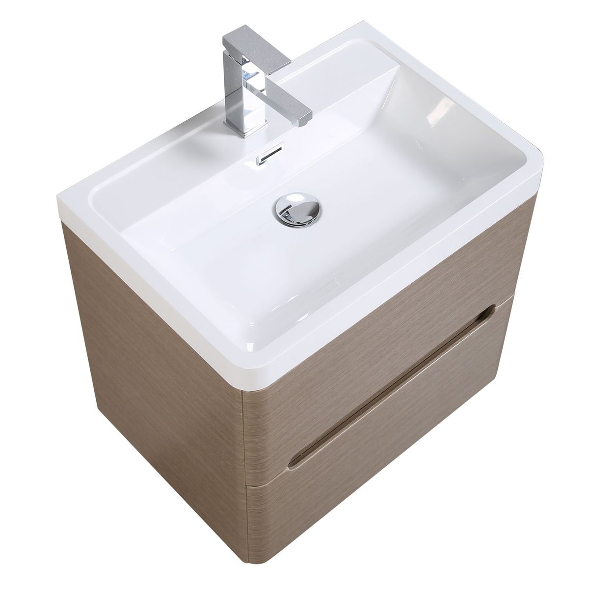 Gabinete para Banheiro River Wengue Taupe 60cm Sensi Dacqua, marca Sensi Dacqua - Foto 2