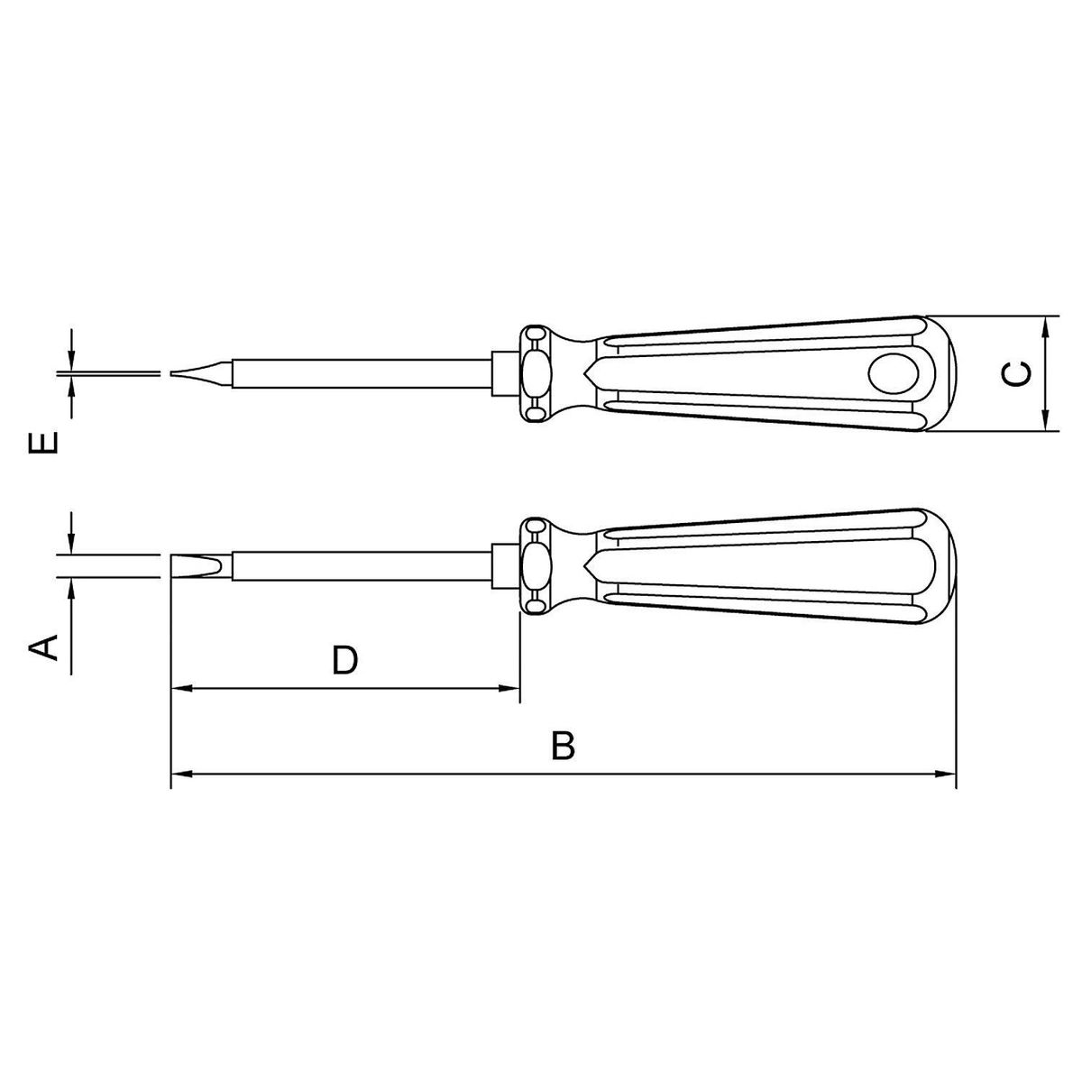 Chave De Fenda Isolada 1000V Ponta Chata 5X150mm, marca Tramontina - Foto 2