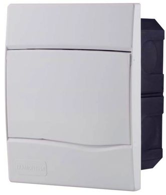Quadro Embutir Branco Para 5 Disjuntores