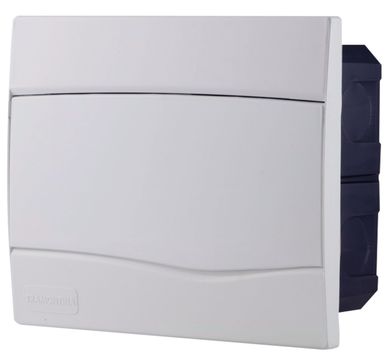 Quadro Embutir Branco Para 9 Disjuntores