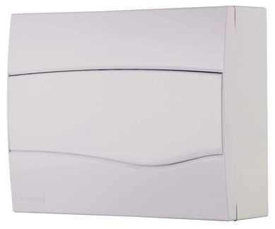 Quadro Sobrepor Branco Para 12 Disjuntores