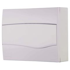 Quadro Sobrepor Branco Para 12 Disjuntores