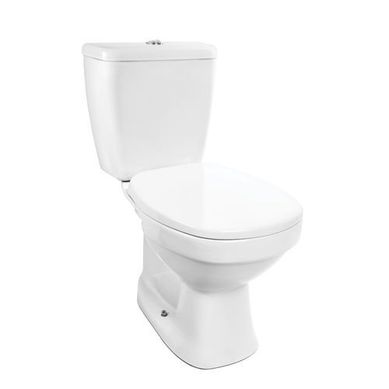 Kit Completo Bacia com Caixa Loren One com Assento e Fixao 76,6x37,5x63,5cm Branco Lorenzetti