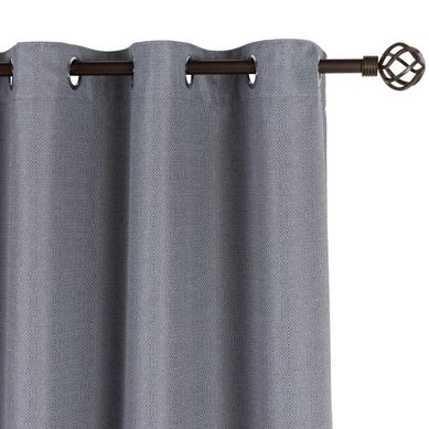 Cortina Sunout 145x250cm Cinza Claro