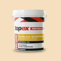 Tinta Acrílica Fosco Pro 1000 Econômica 20L Areia