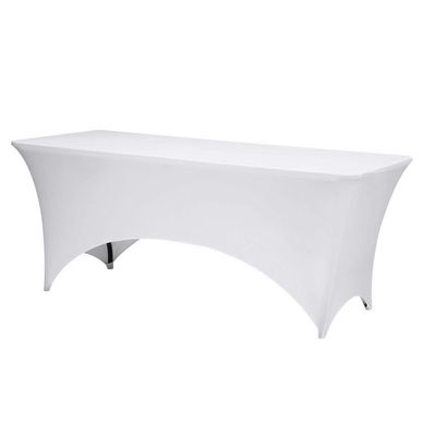 Capa para Mesa Dobravel 183x76cm Branco