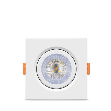 Luminria Quadrada MR16 Direc Ecospot 5W 6500K