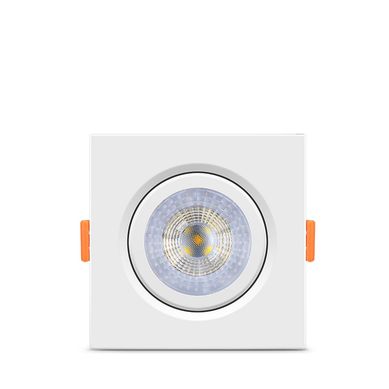 Luminria Quadrada MR16 Direc Ecospot 5W 2700K