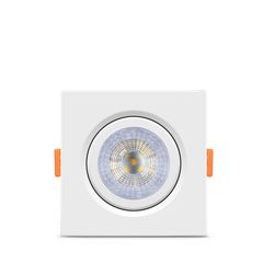 Luminária Ecospot Led Quadrada 5W MR16 3000K Bivolt Elgin