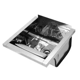 Tanque Mini Ts 360 com Espelho, Inox
