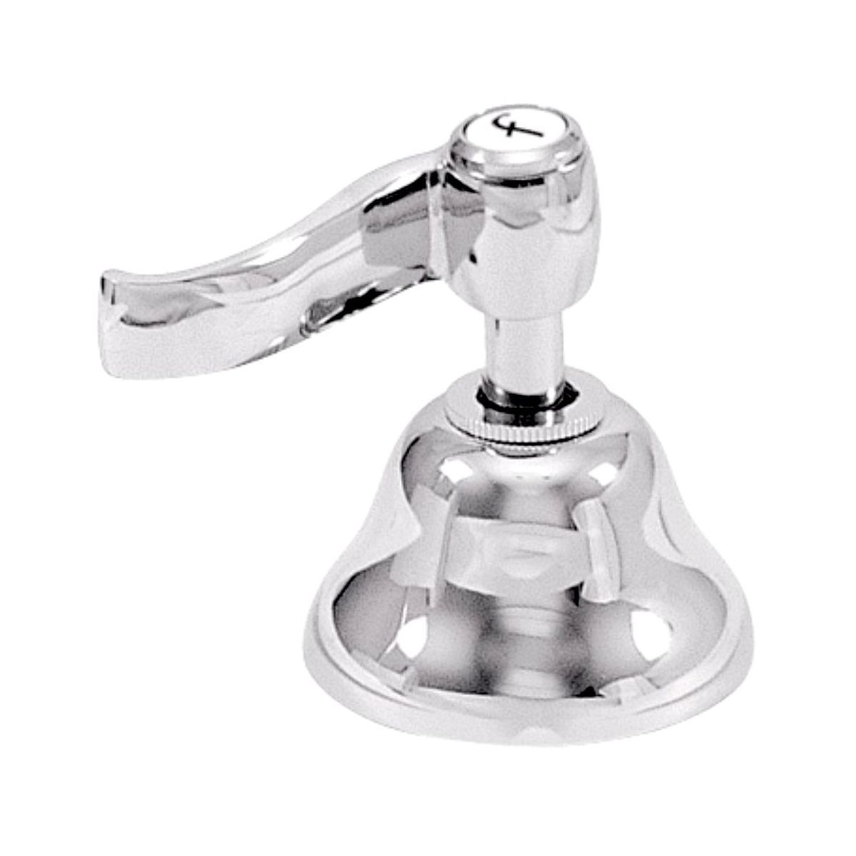 Acabamento para Registro C56 3/4" a 1/4" Volta Cromado, marca Forusi - Foto Principal