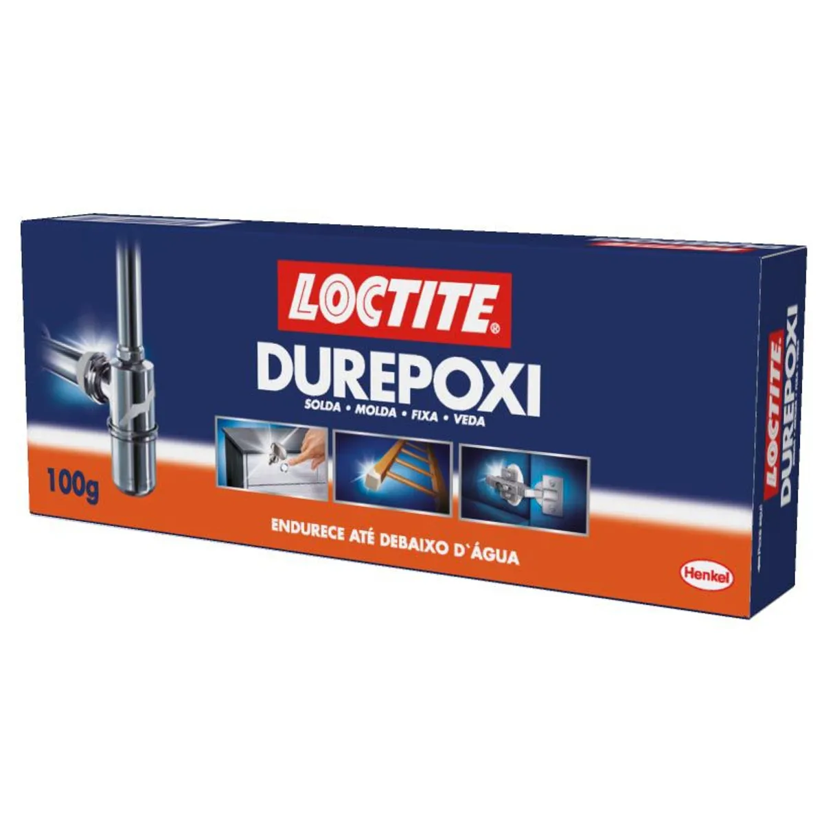 Cola Durepoxi 100g, marca Loctite - Foto Principal
