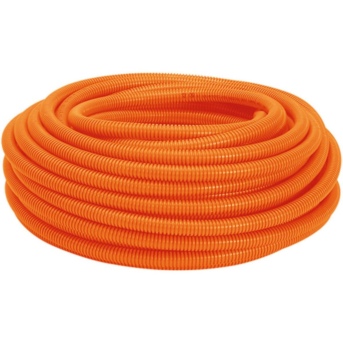Eletroduto Corrugado Flexível 11914 32mm x 25 metros Laranja, marca Amanco - Foto Principal