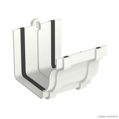 Emenda Aquapluv Style 13,3x9,2cm Branco       