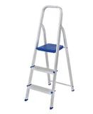 Escada 5101 112x39x56cm Alumínio Azul