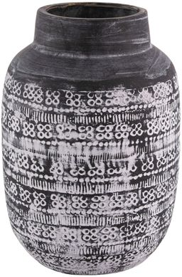 Vaso Flor Cermica Kata 17x25cm