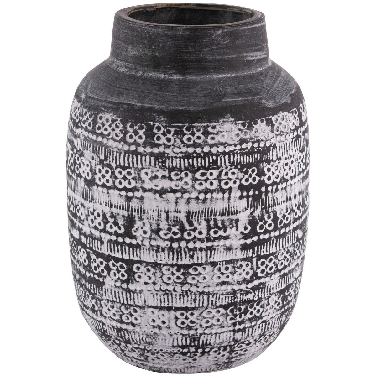 Vaso Flor Cerâmica Kata 17x25cm, marca Just Home Collection - Foto Principal