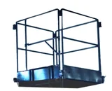Jogo Guarda Corpo 1,5x1,2m para Andaime