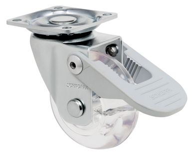 Rodizio com Freio Gel 50mm Giratrio