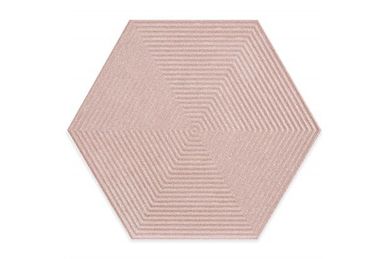 Revestimento Love Hexa PK MLX 17,5x17,5cm Pink
