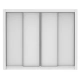 Roupeiro Milão 218x268x56cm 4 Portas MDP Branco