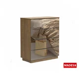 Cômoda Supremo 95x80x41cm 4 Gavetas MDP Rustic