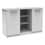 Buffet Viena 76x119x41cm 2 Portas MDP Branco