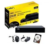 DVR 16ch Universal e HD 1TB