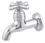 Torneira Tanque Com Adaptador Para Mangueira Clocl Junior 1/4 Volta 1/2 E 3/4" Metal