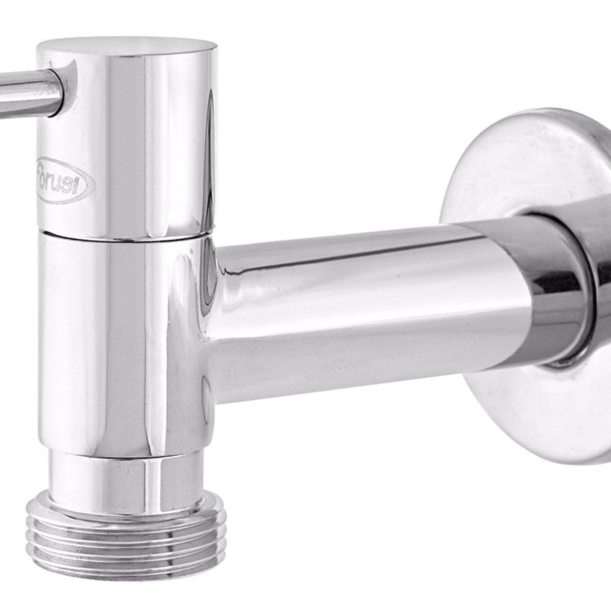 Torneira Jardim Com Adaptador Para Mangueira C37 1128 1/2 E 3/4" Metal, marca Forusi - Foto Principal