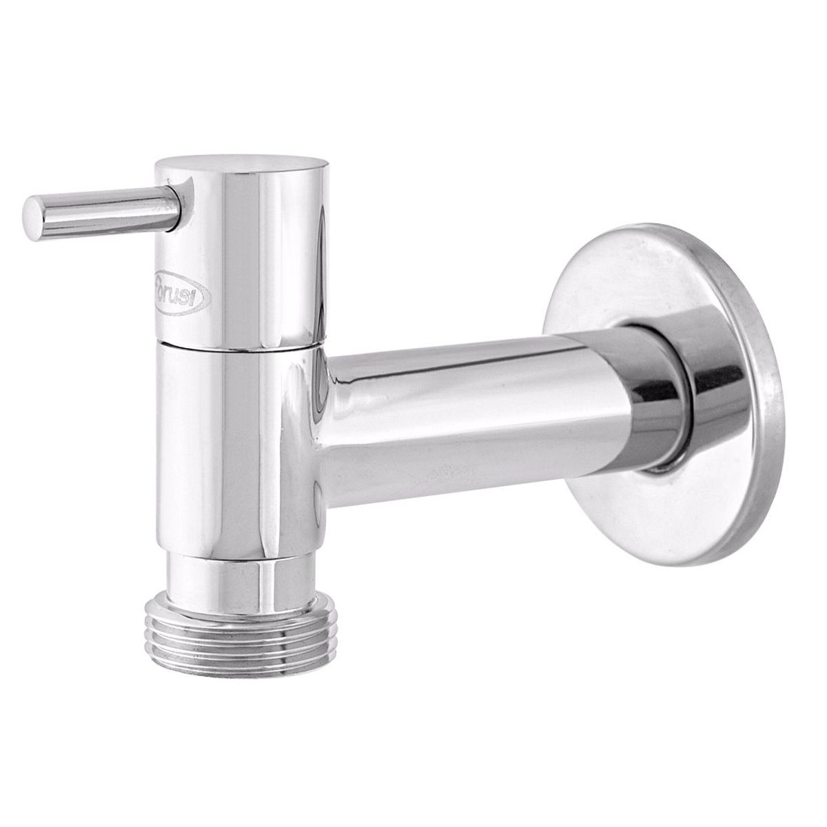 Torneira Jardim Com Adaptador Para Mangueira C37 1128 1/2 E 3/4" Metal, marca Forusi - Foto Principal