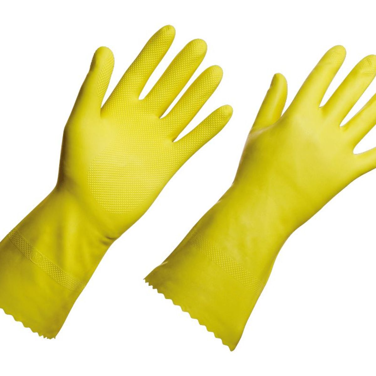 Luva Látex Verniz Silver Médio Amarelo, marca SuperPro Bettanin - Foto Principal