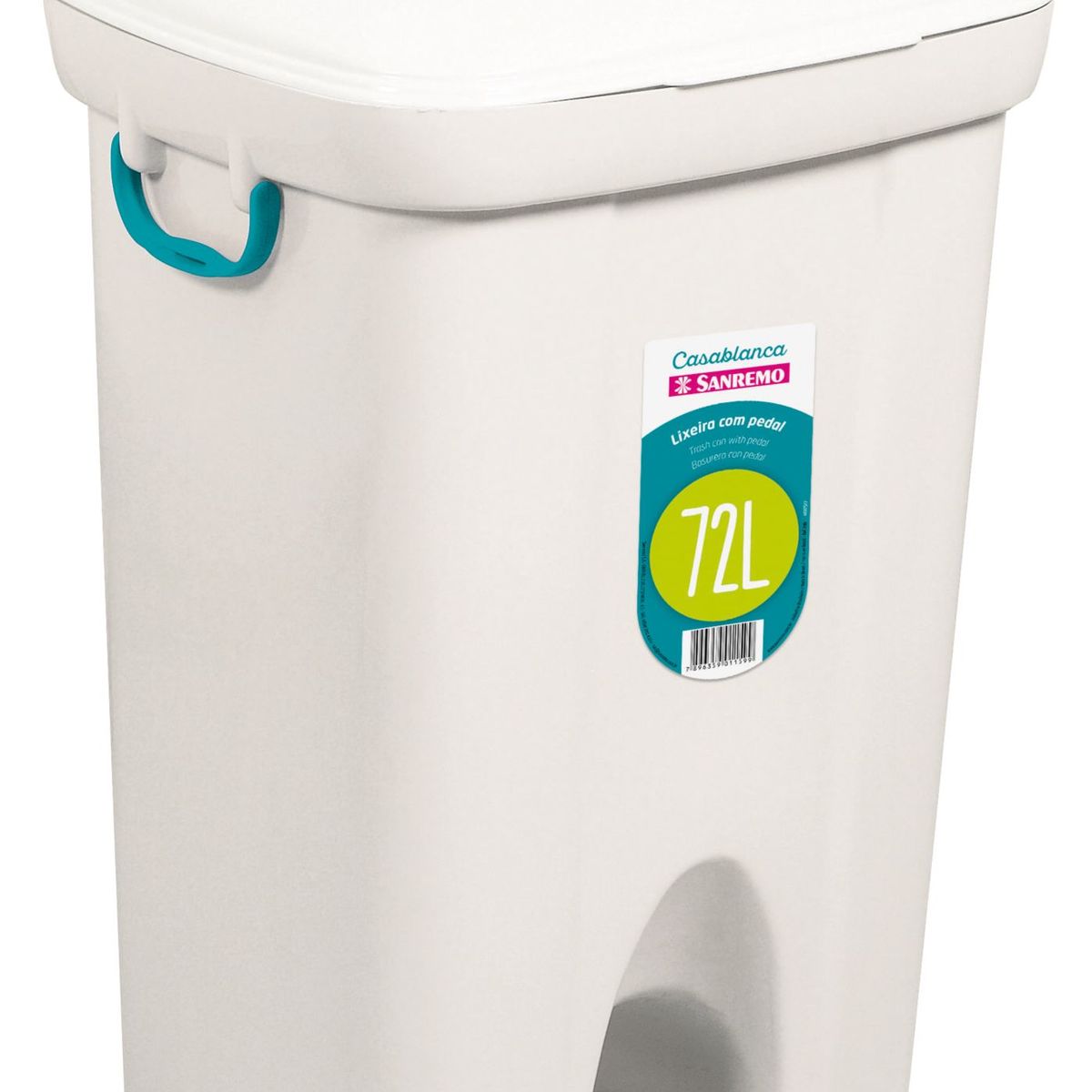 Lixeira Plástica com Pedal 72 Litros, marca SuperPro Bettanin - Foto Principal