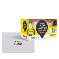 Rejunte epoxi Superfacil 1kg Cinza Platina