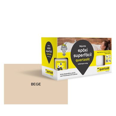 Rejunte epoxi Superfacil 1kg Bege