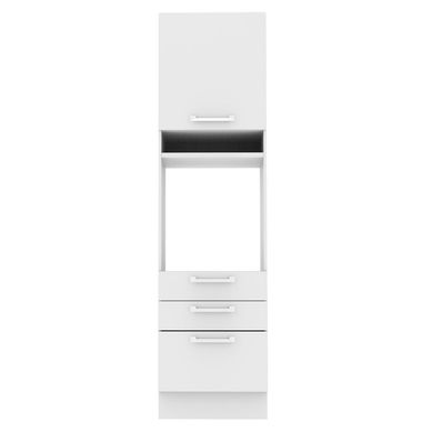 Porta Forno Rubi Export 225x60x60cm 1 Porta MDP e MDF Branco