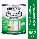 Tinta Especialidades Stainless Steel 0,887L Epóxi Para Eletrodomésticos Brilhante Aço Inox Rust-Oleum