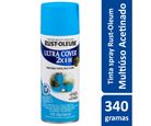 Tinta Spray Ultra Cover 2X340G Multiuso com Grande Poder Cobertura Acetinado Azul Oasis Rust-Oleum