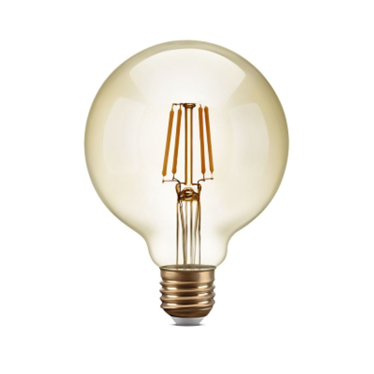Lâmpada Filamento de LED G95 E27 4W 2200K, marca Elgin - Foto 2