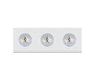 Luminária Ecospot Triplo Led 15W 3X MR16 2700K Bivolt Elgin