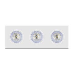Luminária Ecospot Triplo Led 15W 3X MR16 2700K Bivolt Elgin