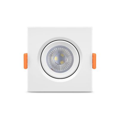 Luminria de Embutir Quadrada LED Ecospot MR11 3W 2700K