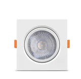 Luminária Ecospot Led Quadrada PAR20 7W 6500K Bivolt Elgin
