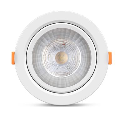Luminria de Embutir Redonda LED Ecospot PAR30 12W 6500K