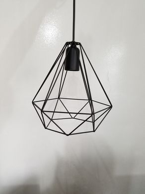 Pendente Preto Aquarius 100x25x23cm