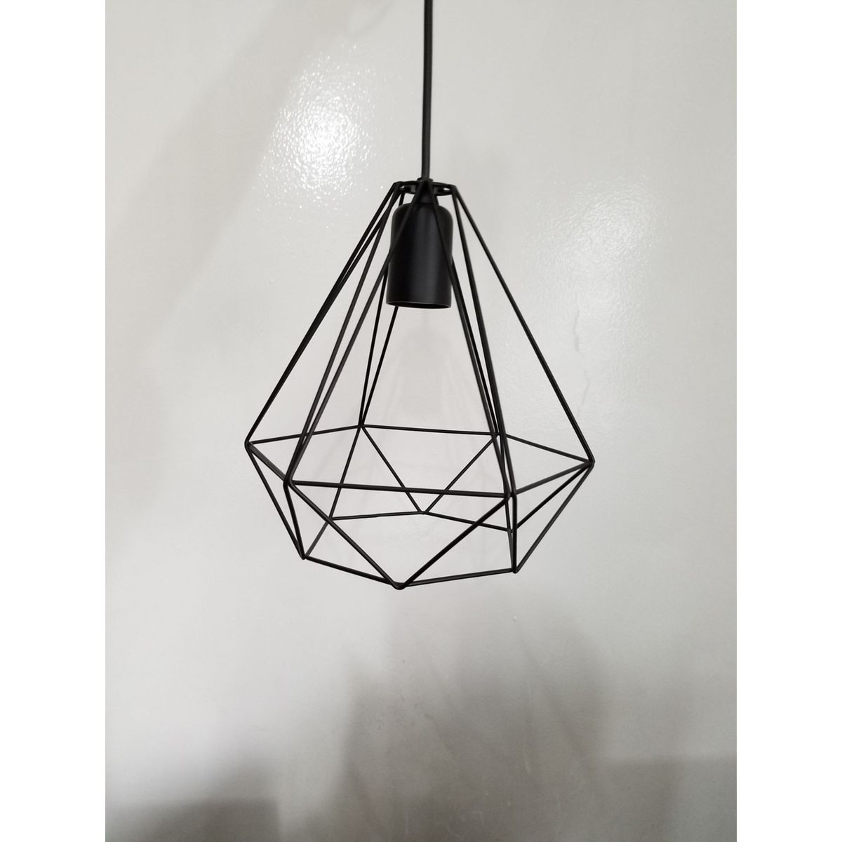 Pendente Preto Aquarius 100x25x23cm, marca Nacional Iluminação - Foto Principal