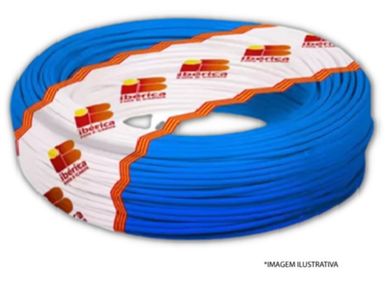 Cabo Flexvel 4mm2 Azul Rolo 100M