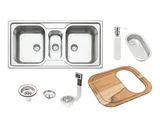 Cuba de Sobrepor Inox 100x50 2c1/2 2f.