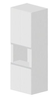 Coluna Dupla Montreal com 1 Nicho 70cm Branco Bonatto