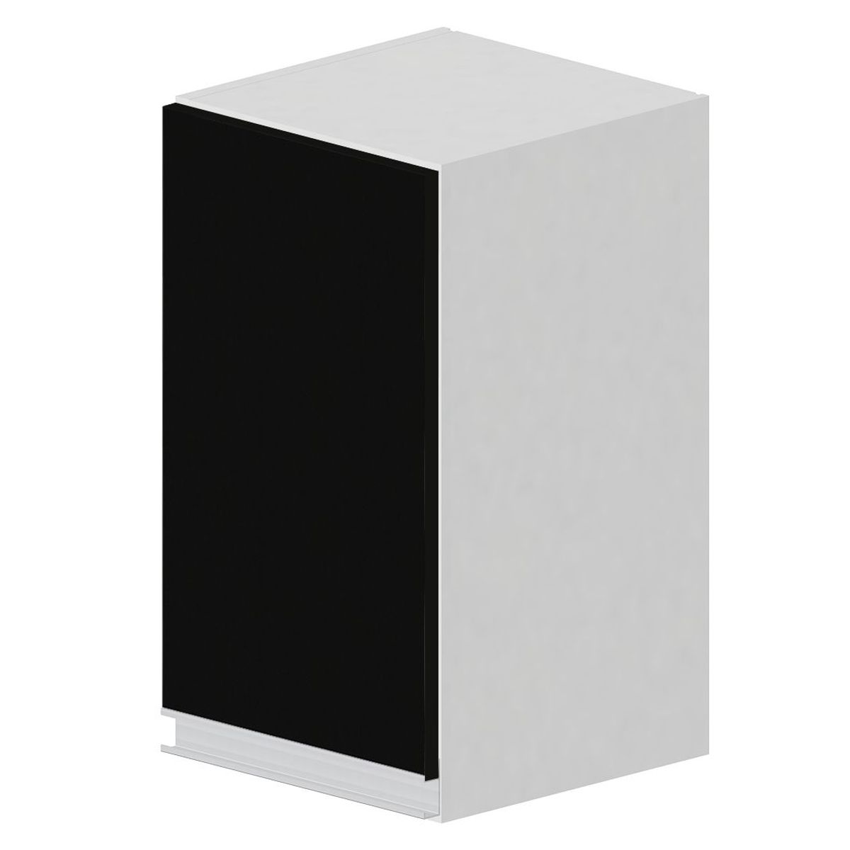 Armário Simples Montreal Esquerdo 40cm Preto Bonatto, marca Bonatto - Foto Principal